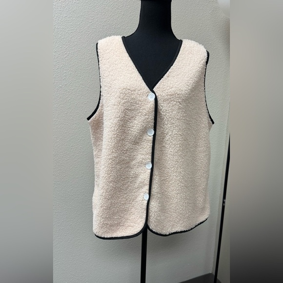 SHEIN Bohemian Style  Size 0XL Warm Cozy Vest - Picture 1 of 9